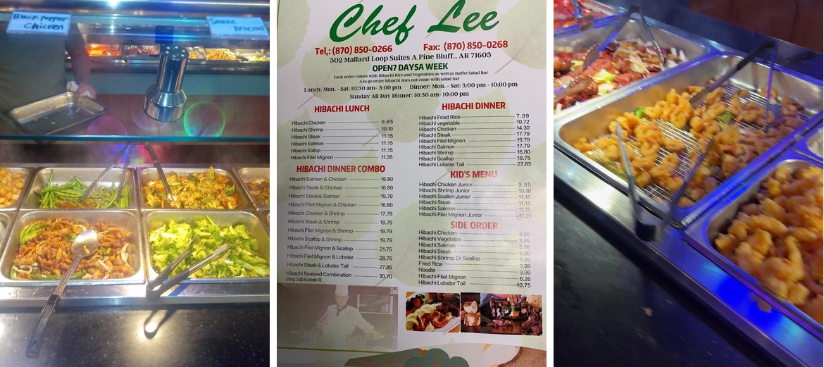 Chef Lee Menu