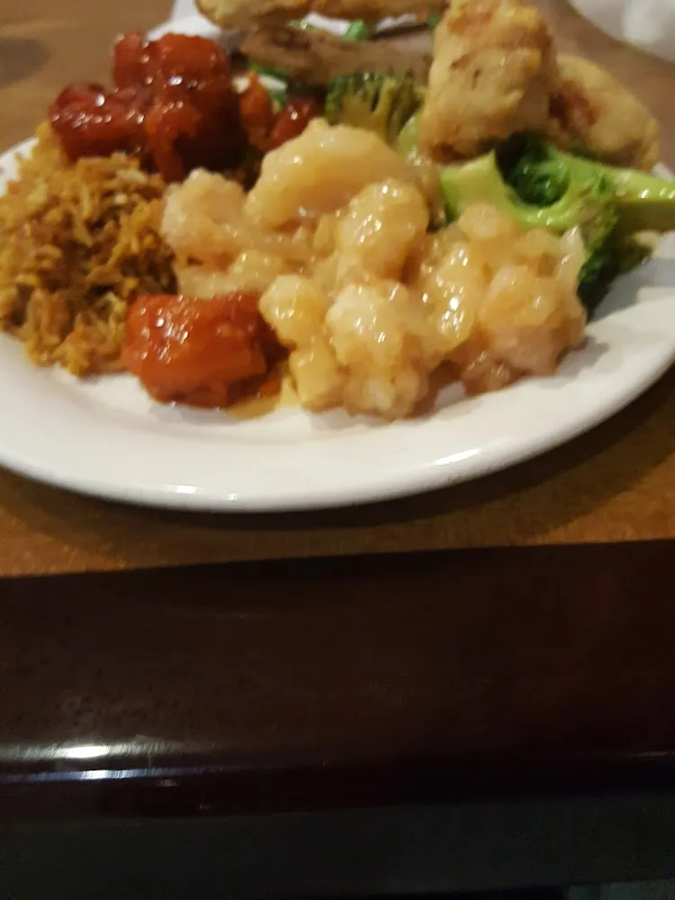 Coconut Shrimp General TSO Chicken Frog Legs