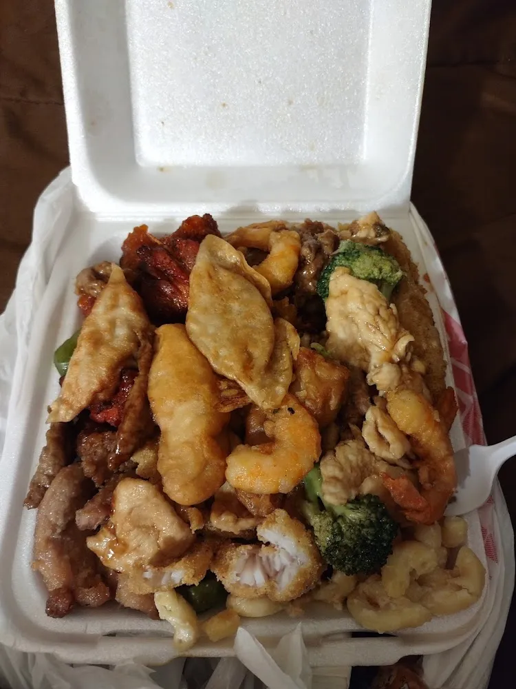 Diced Chicken & Shrimp Combo