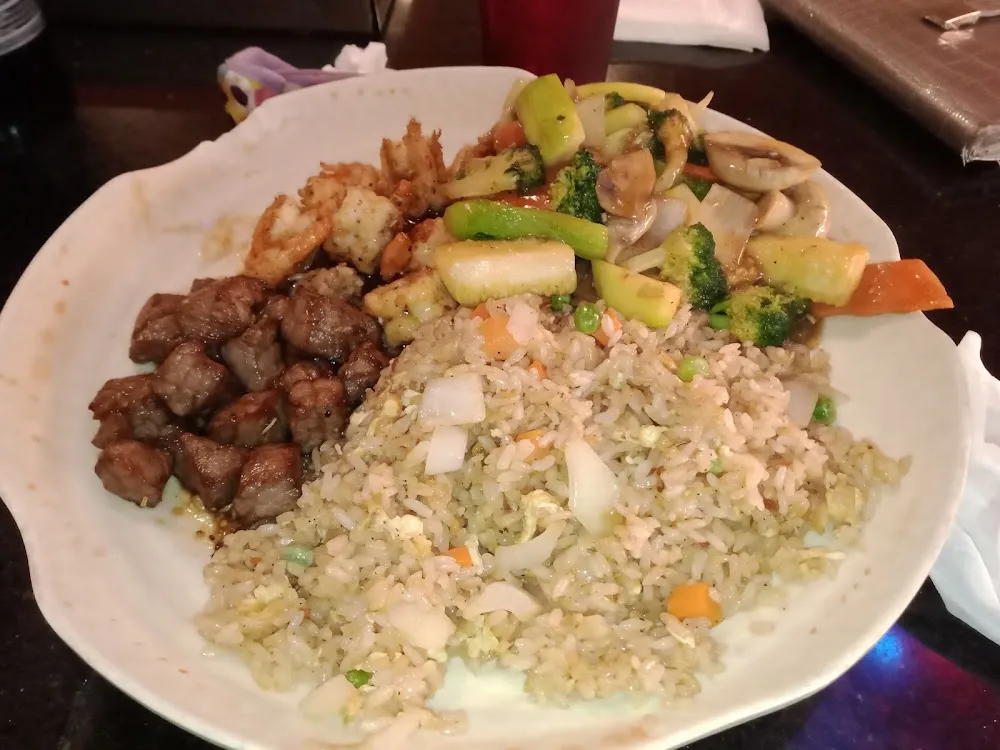 Steak & Shrimp Hibachi Dinner